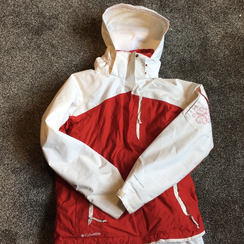 Columbia jacket with matching snow pants